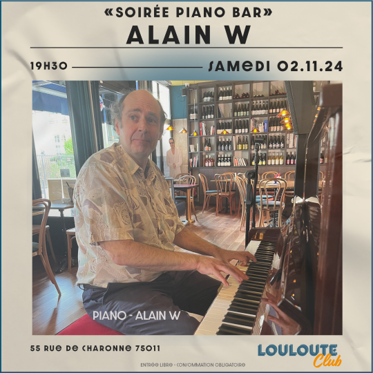 Alain W Soirée Piano Bar